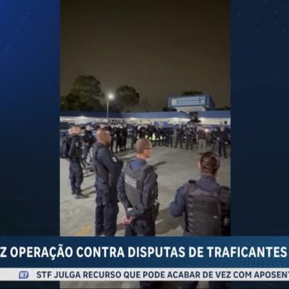 Polícia Militar realiza operação contra tráfico de drogas em comunidades do RJ