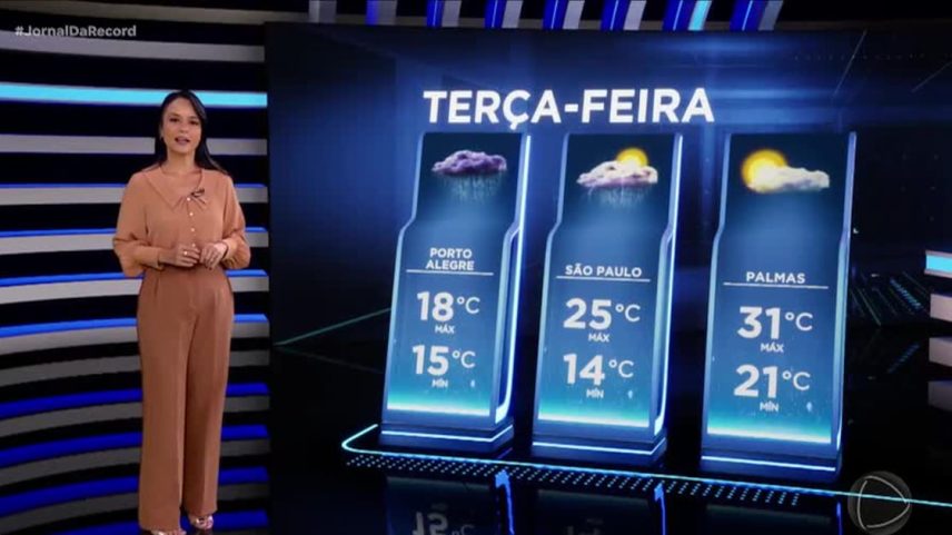 Previsão do Tempo: semana começa com tempo instável no Sudeste