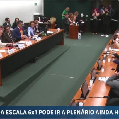 Fim da escala 6x1 pode ir a plenário ainda nesta quarta