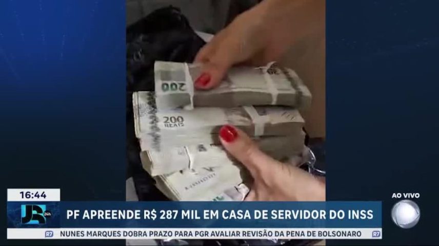 Polícia Federal apreende mais de R$ 280 mil em nova operação contra fraudes no INSS
