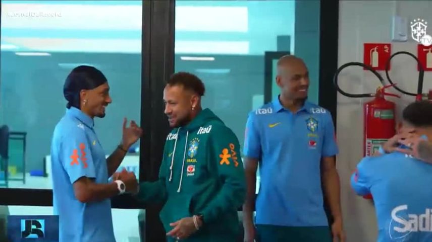 Seleção brasileira se apresenta em Teresópolis e já começa treinos para Copa do Mundo