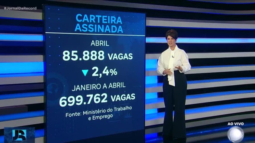 Brasil cria quase 86 mil vagas formais em abril, aponta Ministério do Trabalho e Emprego