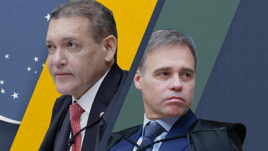 Ministro Kassio Nunes Marques assume presidência do TSE com ministro André Mendonça como vice.