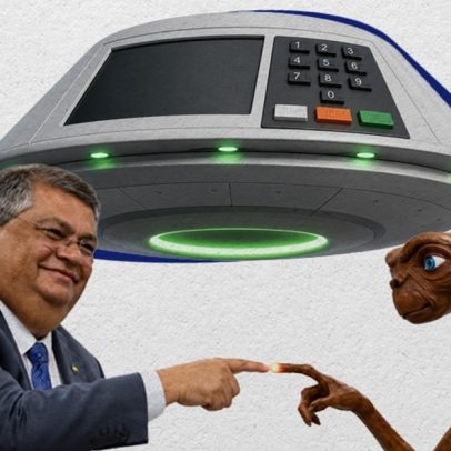 Dino diz que, há 30 anos, falar de urna eletrônica era como falar de óvni