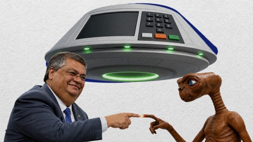 Dino diz que, há 30 anos, falar de urna eletrônica era "falar de óvni"