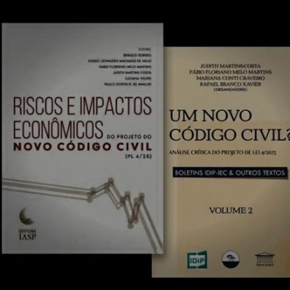 IASP lança obras sobre impactos do novo Código Civil