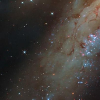 Hubble registra espiral estrelada