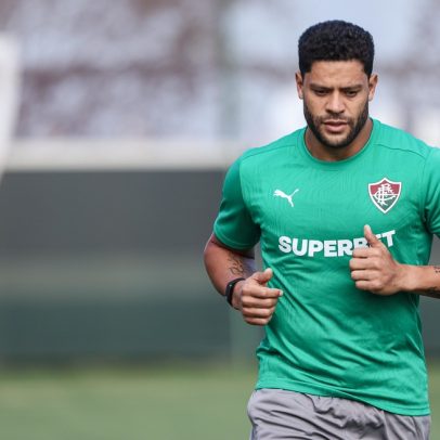 Hulk realiza primeiro treino pelo Fluminense; veja fotos