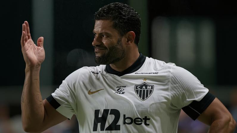 Hulk, durante partida entre Atlético-MG e América-MG