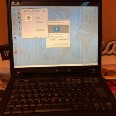 ThinkPad T43 roda Windows de 1996 até Windows 10 no mesmo hardware