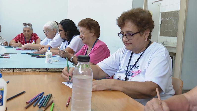 Projeto social dá qualidade de vida para idosos — Foto: Reprodução