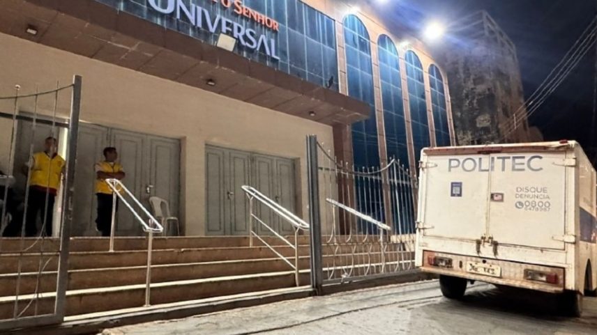 Imagem colorida, Homem em situação de rua entra em igreja, pede água, oração e morre- Metrópoles