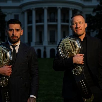Novas fotos do UFC na Casa Branca são divulgadas