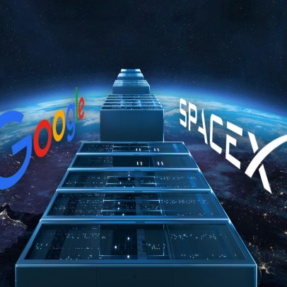 SpaceX e Google discutem lançamento de centros de dados no espaço