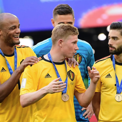 A geração belga que encantou o mundo, mas terminou sem levantar uma taça 
