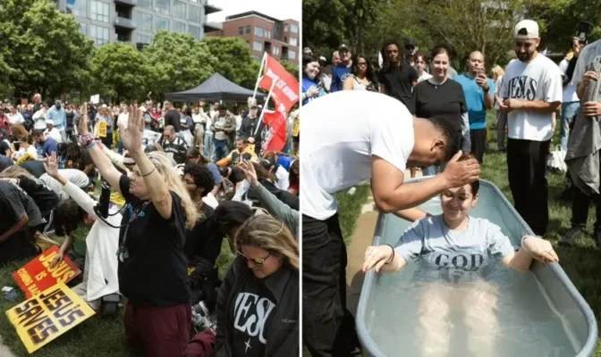Marcha para Jesus nos EUA reúne milhares e registra 43 batismos