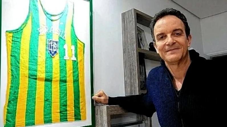 Marcel de Souza foi campeão Pan-Americano em 1987 ao lado de Oscar Schmidt. (Foto: Reprodução/CBB)