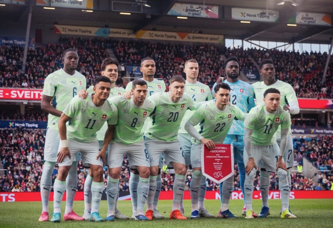 Suíça divulga convocados para a Copa do Mundo de 2026