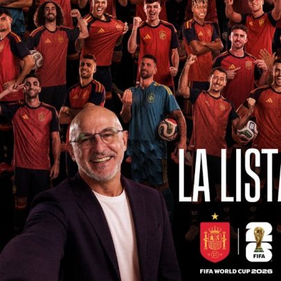 Espanha convoca seleção para Copa sem jogadores do Real Madrid pela primeira vez