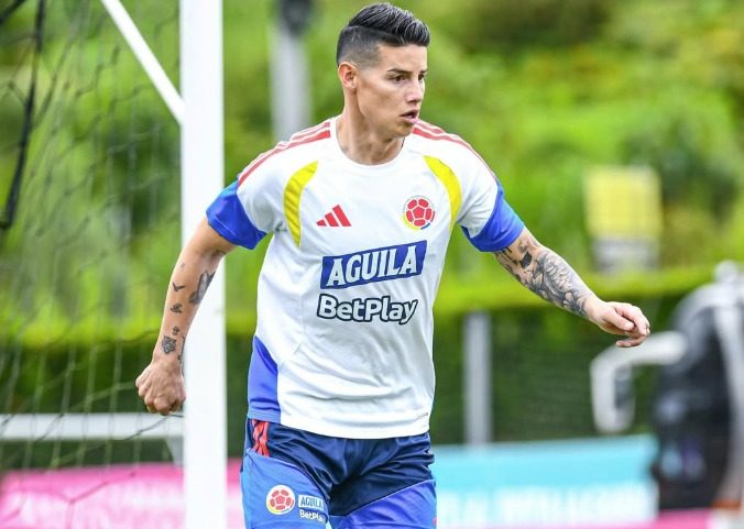 Colômbia convoca elenco para a Copa do Mundo com James Rodríguez