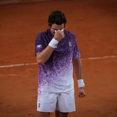 Torcida mundial elogia atuação de João Fonseca contra Djokovic