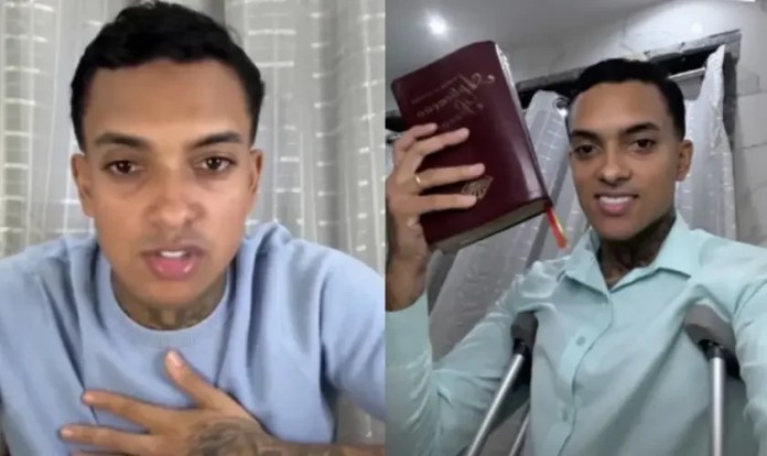 MC Brinquedo encerra carreira no funk após conversão ao cristianismo