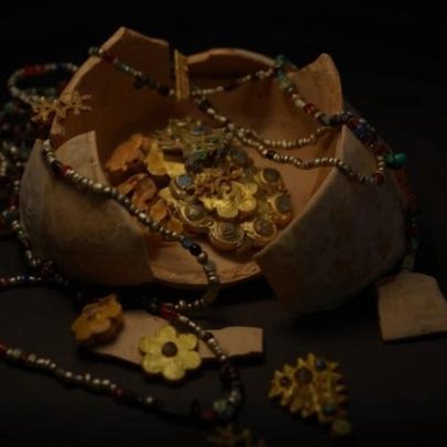 Tesouro de 1200 anos enterrado por peregrino medieval é descoberto
