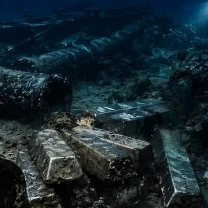 Naufrágio na costa da Espanha guarda 27 canhões e prata preservada