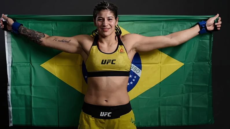 Ketlen Vieira era um dos destaques brasileiros no UFC (Foto: Getty Images/UFC)