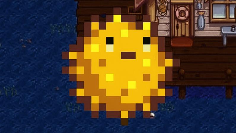 Stardew Valley: veja onde e quando pescar Baiacu — Foto: Reprodução/Stardew Valley Minecraft Datapack Wiki. Editado por Róbson Martins