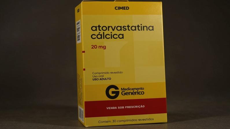 Atorvastatina cálcica e rosuvastatina cálcica da Cimed — Foto: Silvana Reis/g1