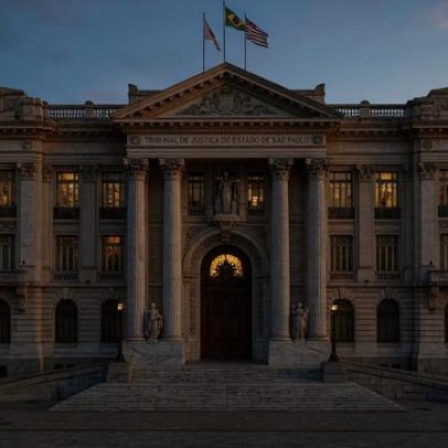 Edifício do Judiciário paulista, inaugurado em 1933, estilo renascentista