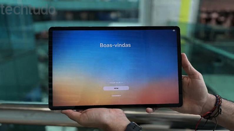 É possvel transformar o seu tablet em um monitor auxiliar — Foto: Amanda Zola/TechTudo