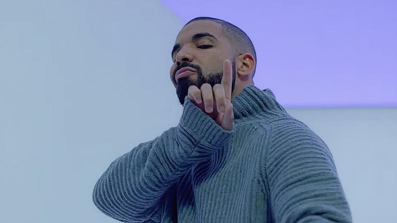 Drake em 'Hotline Bling'. — Foto: Reprodução/YouTube