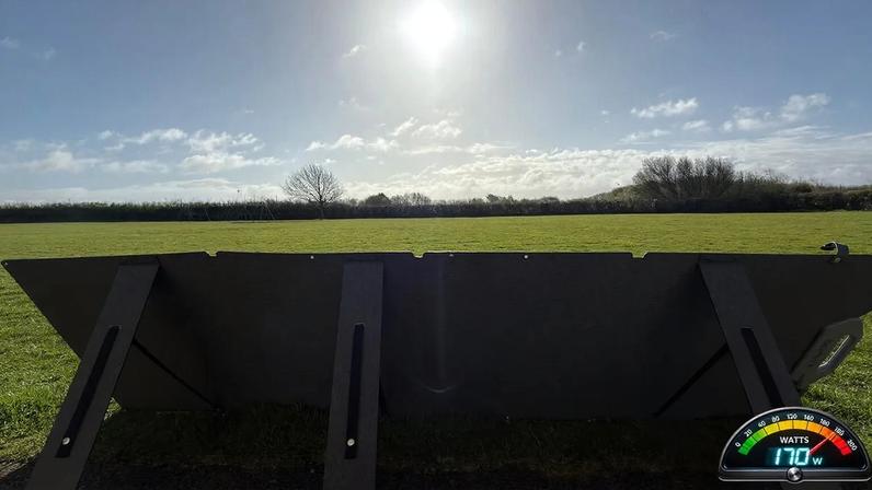 Perfect alignment for the morning sun in the UK!