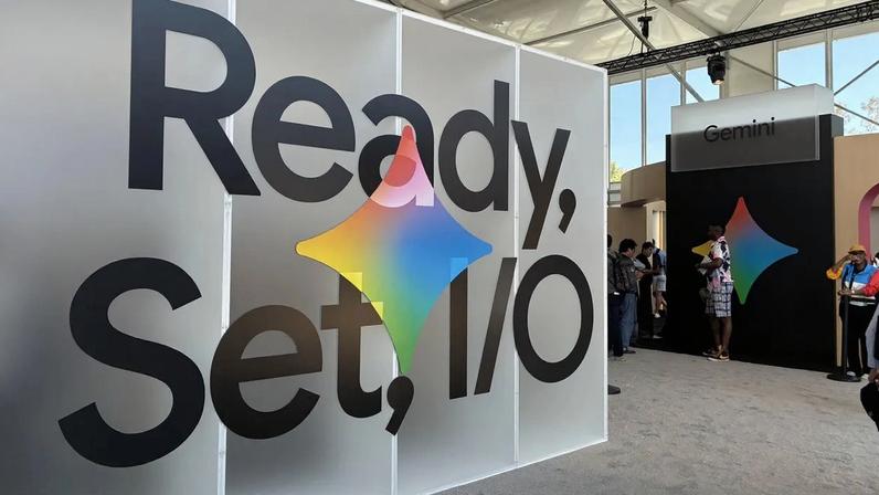 The AI Sandbox demo area at Google I/O
