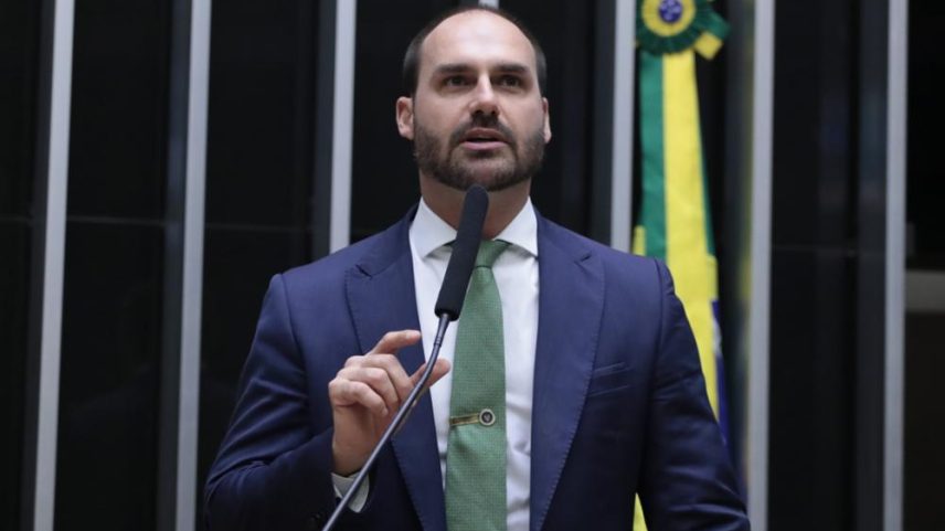 O ex-deputado federal Eduardo Bolsonaro (Vinicius Loures/Câmara dos Deputados)