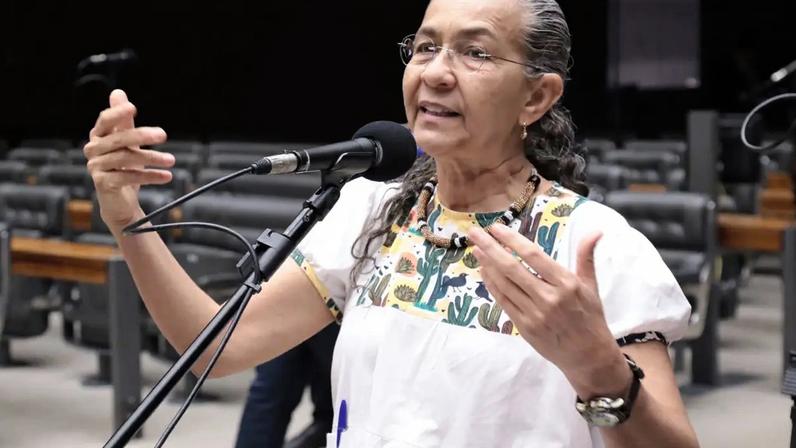 A deputada Heloísa Helena (Rede-RJ) foi crítica à negativa de Alcolumbre sobre a CPMI do Master