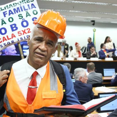 Deputado defende fim da escala 6×1 para trabalhadores