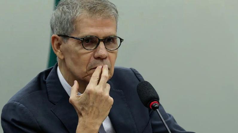 O chefe da Secom, Sidônio Palmeira, na Câmara