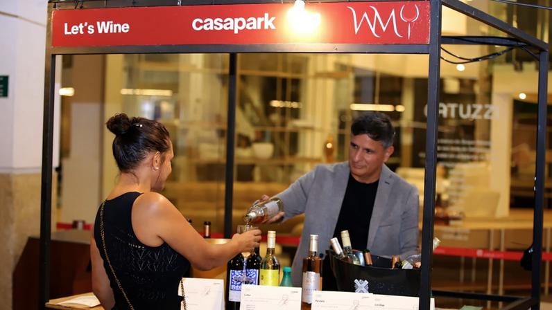 Let's Wine no Casapark