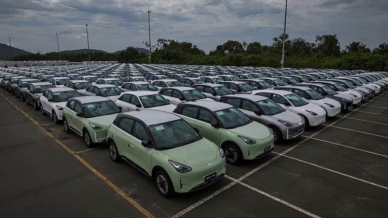 Importação de carro Geely