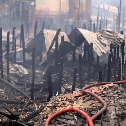 Incêndio atinge 30 casas e afeta 58 famílias em Manaus; veja como ficou o bairro