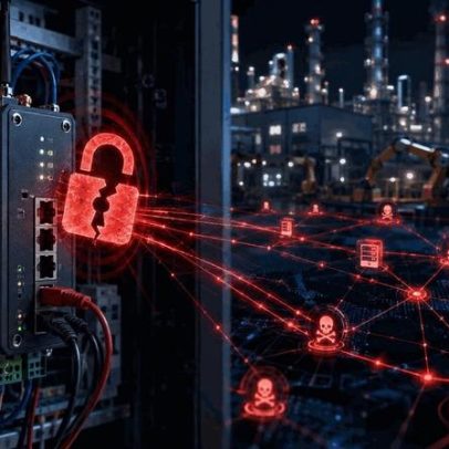 Botnets exploram credenciais codificadas em roteadores industriais