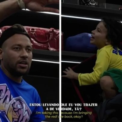 Neymar recebe críticas por vídeo de mala para Copa com joias