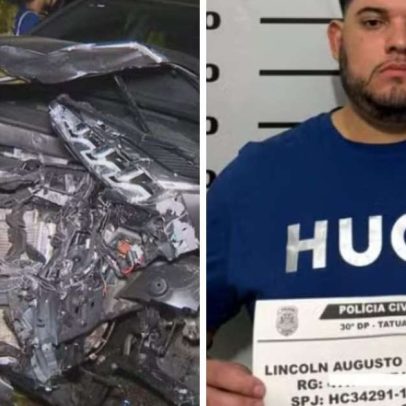 Motorista de Porsche é preso por dirigir embriagado e atinge quatro carros em SP