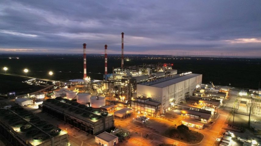Termelétrica Energia Pecém, no Ceará — Foto: Reprodução/Energia Pecém