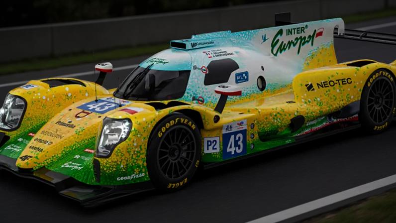 Nova pintura da Inter Europol para as 24 Horas de Le Mans