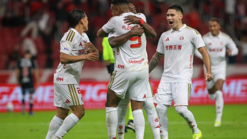 O Internacional goleou o Vasco por 4 a 1 pelo Brasileirão (Foto: Ricardo Duarte/Internacional)