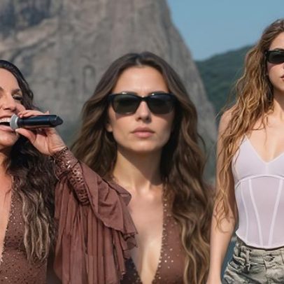 Ivete Sangalo posta vídeo com Shakira; fãs sugerem parceria em show